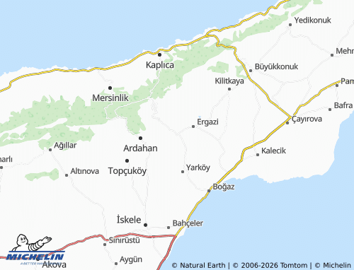 Mapa MICHELIN Turnalar - ViaMichelin