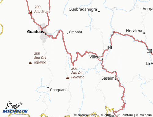 Carte MICHELIN Chorrillo - ViaMichelin