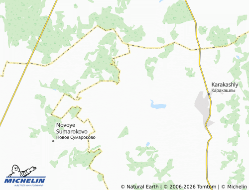 MICHELIN-Landkarte Ural - ViaMichelin