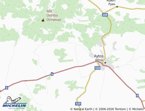 Mapa MICHELIN Polyanovo - ViaMichelin