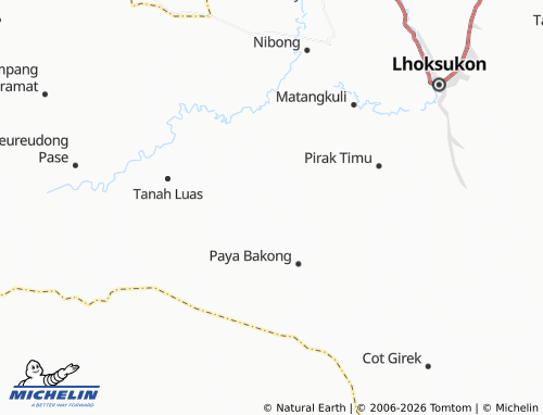 Mapa MICHELIN Tgk Dibanda Tek-Tek - ViaMichelin