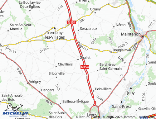 Mappa MICHELIN Challet - ViaMichelin