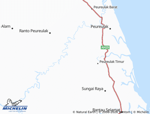 MICHELIN Leubuk Pempeng map - ViaMichelin