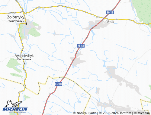Mappa MICHELIN Khmelivka - ViaMichelin