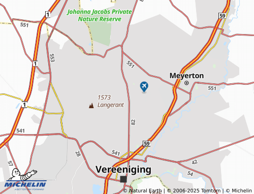 MICHELIN Ebenhaezerpark Agricultural Holdings map - ViaMichelin