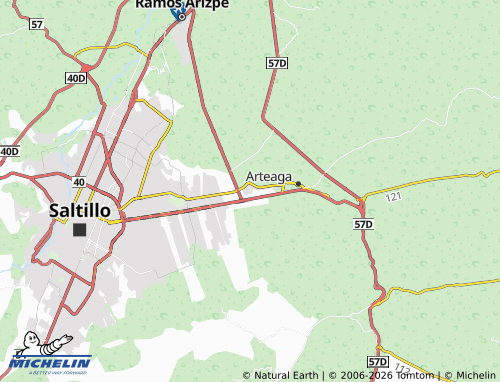 Mapa MICHELIN Canoas - ViaMichelin