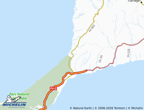 MICHELIN Pared map - ViaMichelin