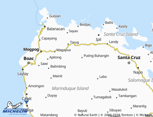 Mappa MICHELIN Bocboc - ViaMichelin