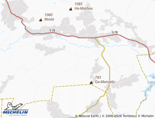 MICHELIN-Landkarte Thiofhi - ViaMichelin