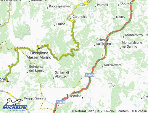 Mapa MICHELIN Guardiabruna - ViaMichelin
