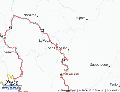 Carte MICHELIN Minas - ViaMichelin