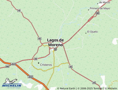 Mapa MICHELIN Pueblo de Moya - ViaMichelin