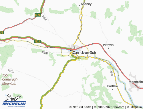 Carte MICHELIN Carrickbeg - ViaMichelin