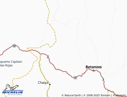 MICHELIN Chillcani map - ViaMichelin