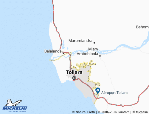 Mappa MICHELIN Sakabero - ViaMichelin