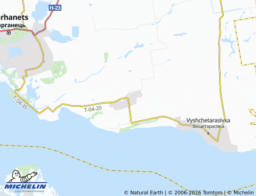 Mapa MICHELIN Novokyivka - ViaMichelin