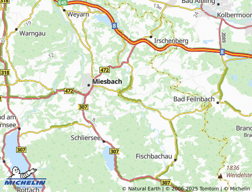 Kaart MICHELIN Radthal - ViaMichelin