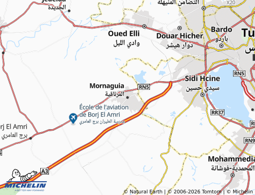 Kaart MICHELIN al-Murnaqiyyah - ViaMichelin