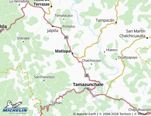 Mapa MICHELIN Las Palmas - ViaMichelin