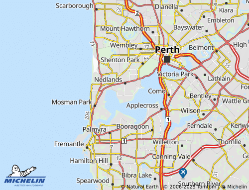 MICHELIN Dalkeith map - ViaMichelin
