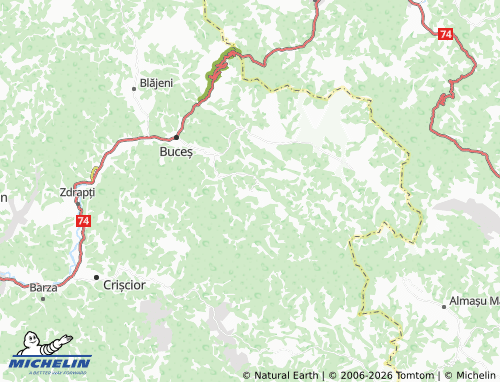 Mappa MICHELIN Stănija - ViaMichelin