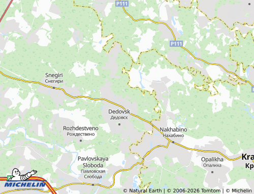 Carte MICHELIN Chayka SNT - ViaMichelin