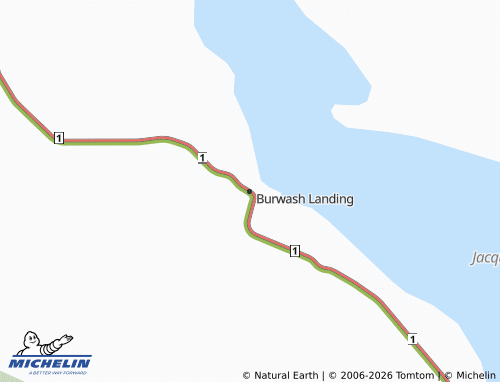 Mappa MICHELIN Burwash Landing - ViaMichelin