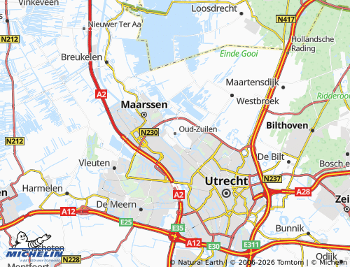 MICHELIN Oud-Zuilen map - ViaMichelin