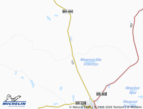 Carte MICHELIN Curral Velho - ViaMichelin