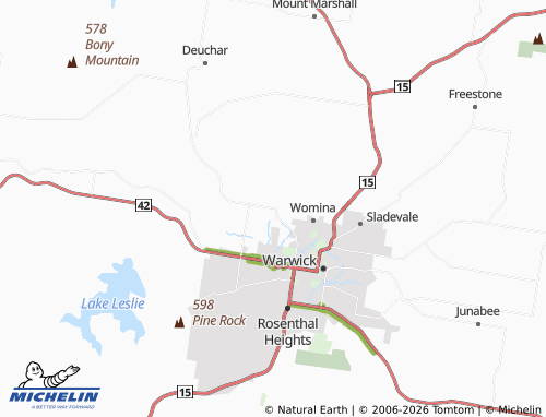 Kaart MICHELIN Rosehill - ViaMichelin