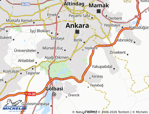Mappa MICHELIN İlkbahar - ViaMichelin
