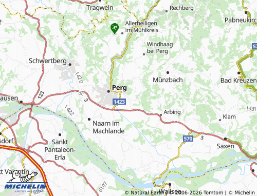 Mapa MICHELIN Thurnhof - ViaMichelin
