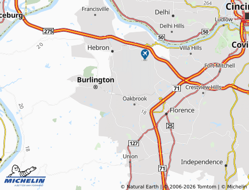 Kaart MICHELIN Limaburg - ViaMichelin