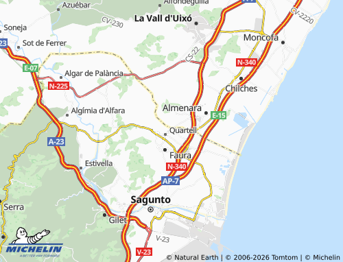 Mappa MICHELIN Benavites - ViaMichelin