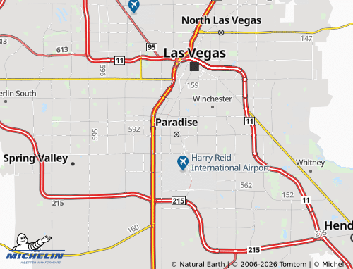 Mapa MICHELIN Paradise - ViaMichelin