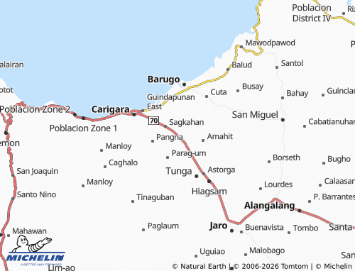 MICHELIN Balire map - ViaMichelin