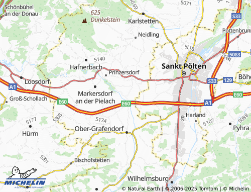 Carte MICHELIN Loipersdorf - ViaMichelin