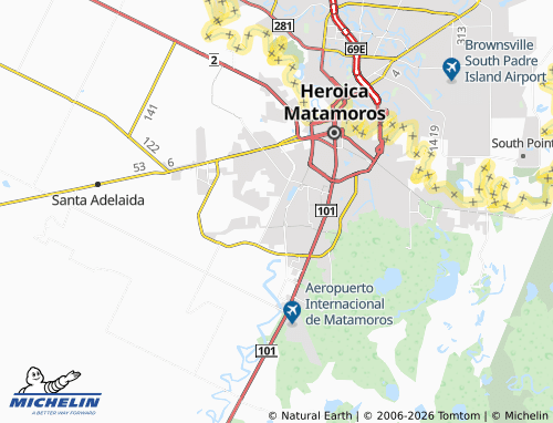 MICHELIN La Huerta map - ViaMichelin