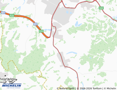 MICHELIN-Landkarte Lesnoy - ViaMichelin