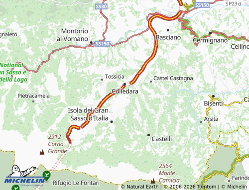 MICHELIN Trignano map - ViaMichelin