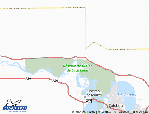 MICHELIN-Landkarte Overland Corner - ViaMichelin