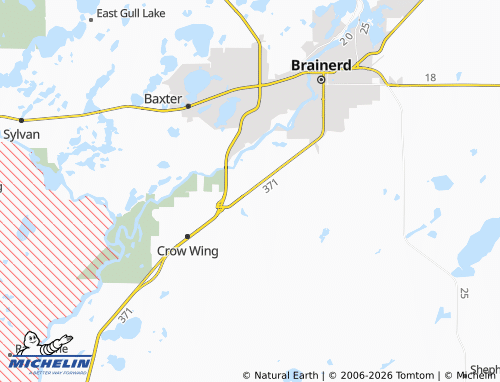 Mappa MICHELIN Barrows - ViaMichelin