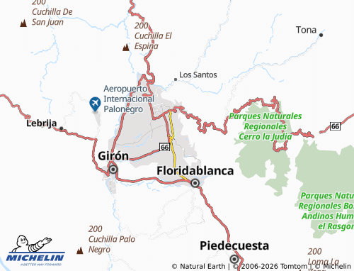 Carte MICHELIN La Floresta - ViaMichelin