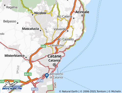 MICHELIN Cerza map - ViaMichelin