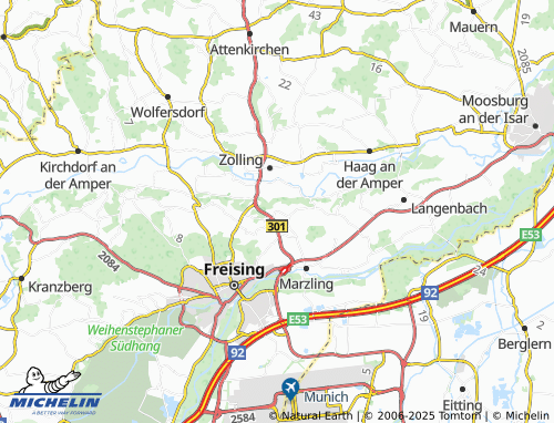 MICHELIN-Landkarte Zurnhausen - ViaMichelin