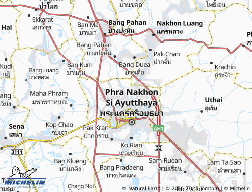 MICHELIN Suan Phrik map - ViaMichelin