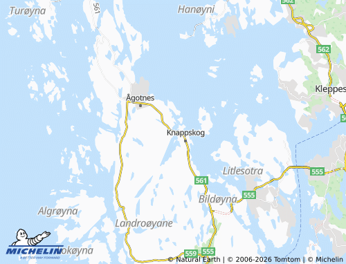 Mapa MICHELIN Spjeld - ViaMichelin