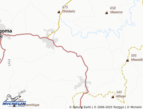 MICHELIN KwaKati A map - ViaMichelin