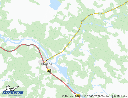 Carte MICHELIN Kangaskylä - ViaMichelin