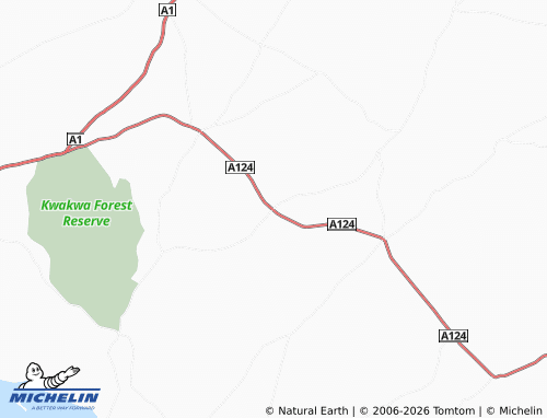 MICHELIN Kpaki map - ViaMichelin